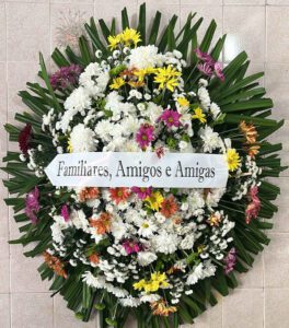 coroa de flores eterna paz 3