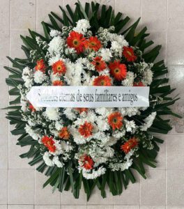 coroa de flores eterna paz 4